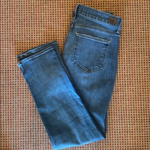 PAIGE Blue Denim Skinny Jeans, 28 - Picture 5 of 6
